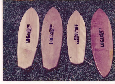 These are some of the original designs before the kicktails came out