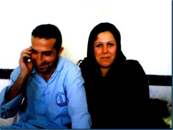 Youcef Nadarkhani - Wife Fatemah Pasindedah