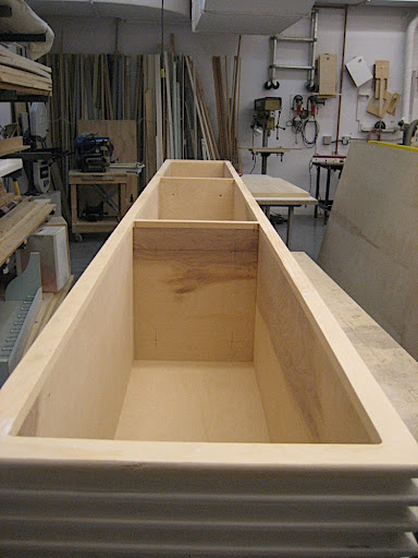 Each compartment will have fiberglass liners.