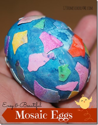 Decorating Easter Eggs: mosaic eggs Decorating Easter Eggs: mosaic eggs