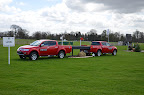 All the fences are in place, in cluding the iconic Mitsubishi L200s