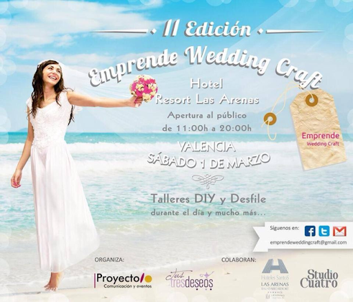 <Img src = "image.jpg" alt = "invitación feria emprende wedding craft, Valencia, bodas">
