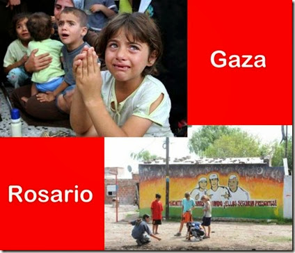 Niños Gaza - Rosario