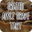 gratedapplegrapetart