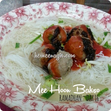 DDHN | Ramadhan ~ Day 16 Mee Hoon Bakso Simple