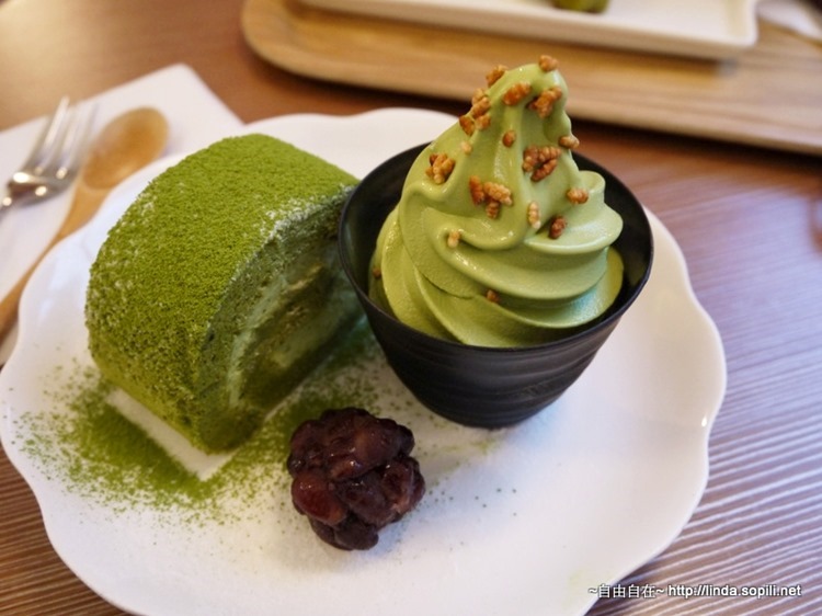 抹茶戚風捲 抹茶戚風捲