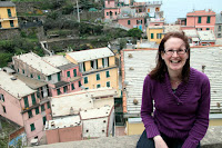 Kristy at Vernazza