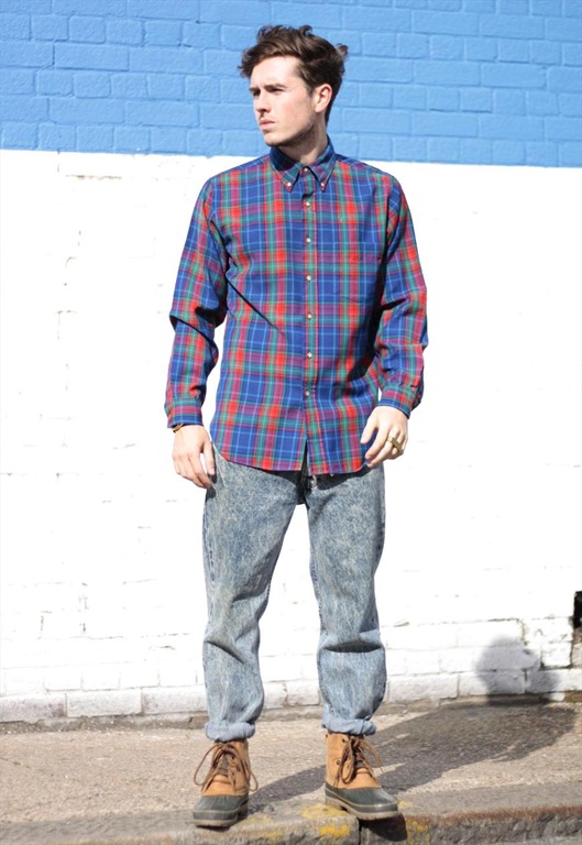 Vintage Pendleton Wool Check Shirt, £35, Sam Greenberg Vintage