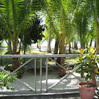 View from our cabin at Sipadan Mabul Resort (SMART)