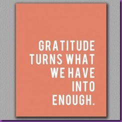 gratitude