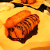 Two-Ron from Kasagingan: fried roll of banana drizzled with caramel and Belgian chocolate syrup