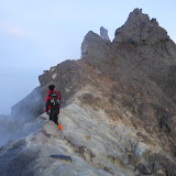 Merapi's crater rim (Dan Quinn, December 2012)