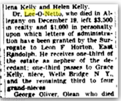 1940_NY_Olean Times-Herald_Jan-5_DrLeeEstate