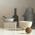 Object: 21945 - Stilleven met puzzelbol en schaduw - 50 x 60 cm - € 3250,=
