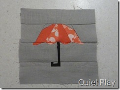 Orange brolly