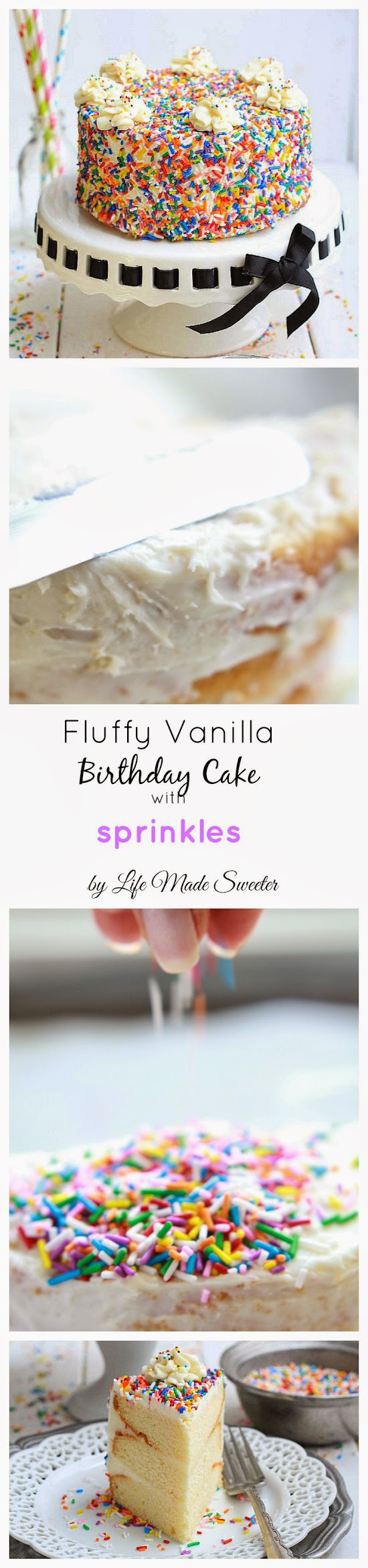 My favorite Vanilla Birthday Cake with Vanilla Bean Frosting from @LifeMadeSweeter.jpg