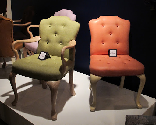 This chair display was so fun and classic. This chair display was so fun and classic.