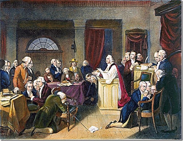 1st Continental Congress Prayer