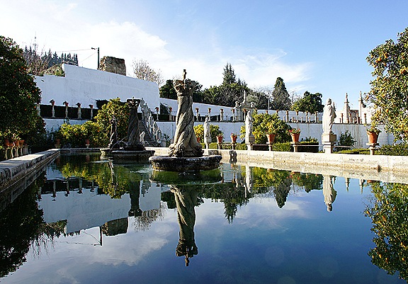 Castelo Branco - Jardim do Paço Episcopal – Lago das Coroas.