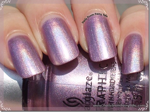 China Glaze Hologlam Collection – Get Outta My Space