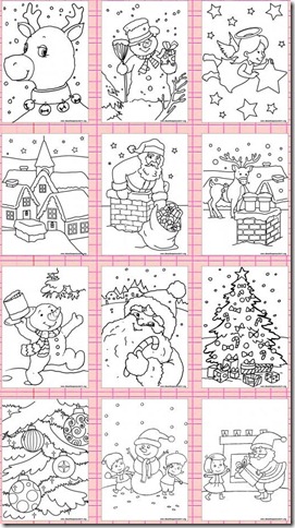 Desenhos para Colorir Natal Desenhos para Colorir Natal