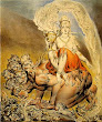 William Blake The Whore Of Babylon 1809
