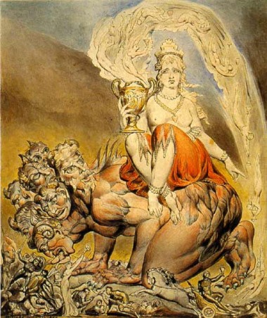 William Blake The Whore Of Babylon 1809, William Blake
