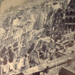 What parts of Poland looked like after the war.
