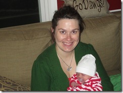 Mommy & Zoey @ Christmas