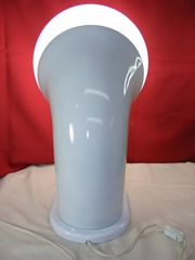 Plastic biomorphic lamp