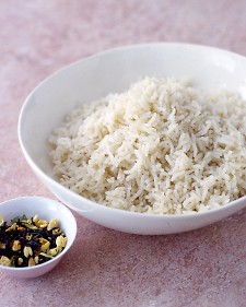 Jasmine tea also infuses flavor into Jasmine rice