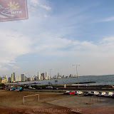 Vista da paarte moderna de Cartagena - Colombia