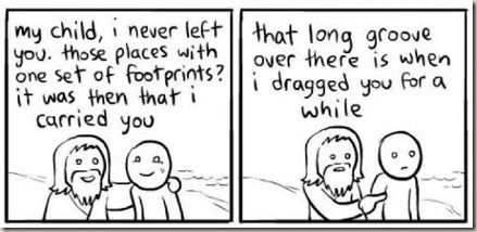 Footprints with Jesus