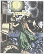 Frontispiece From Knorr Von Rosenroth Kabbala Denudata Sulzbach 1677