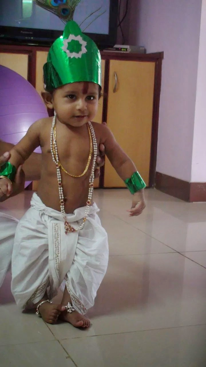 krishna jayanthi baby dress