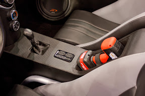 Flush mounted TouchPad in the Cartel Scion iQ Pit Boss