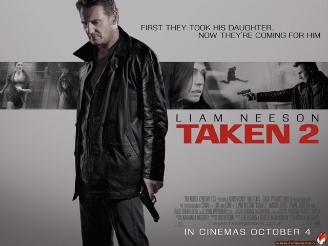 Taken 2 UK banner
