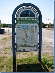 7809 Welland Canals Parkway - St. Catharines - Welland Canals Parkway Trail sign 7809 Welland Canals Parkway - St. Catharines - Welland Canals Parkway Trail sign