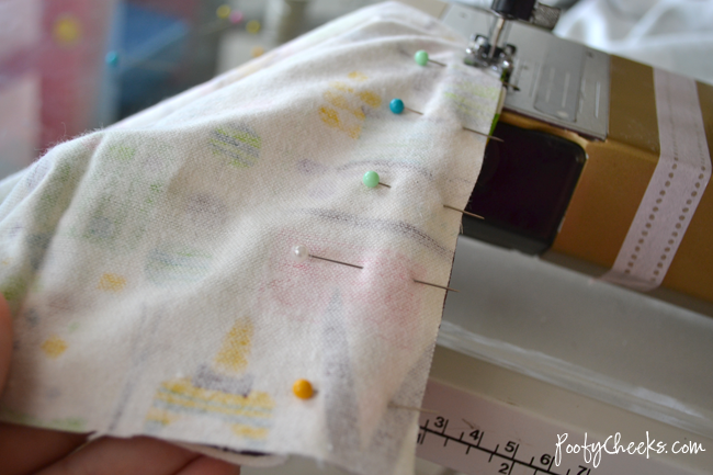 Fitted Crib Sheet Sewing Tutorial