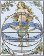 Woodcut From Urania Che Sostiene Universo Nuremberg