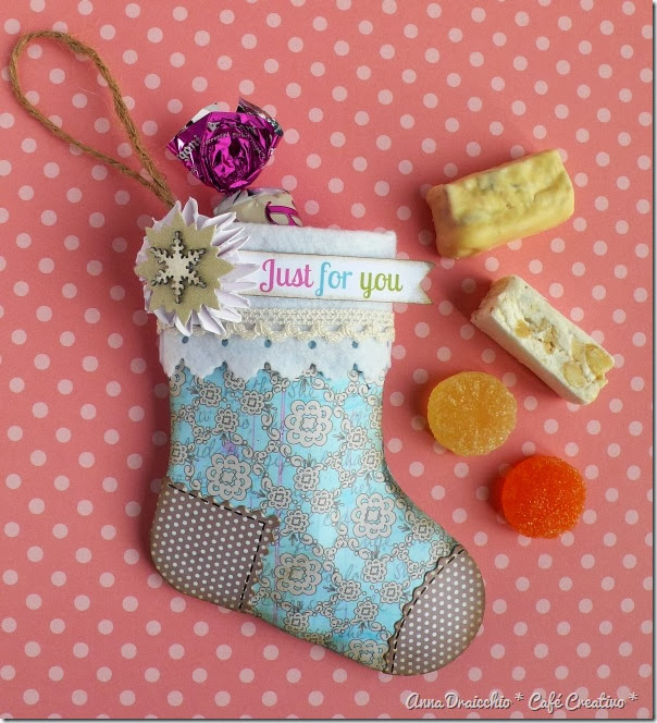 Sizzix Big Shot - christmas stocking (1)