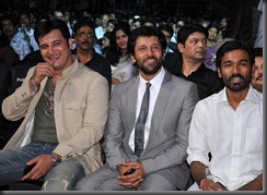 Abbas,Vikram,Dhanush at 59th South Indian Filmfare Awards Stills
