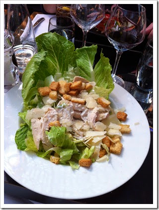 Day 3. 10. Lunch on Tuesday - Brasserie Printemps - Lousy Salad