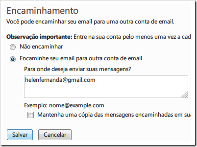 Encaminhamento Encaminhamento