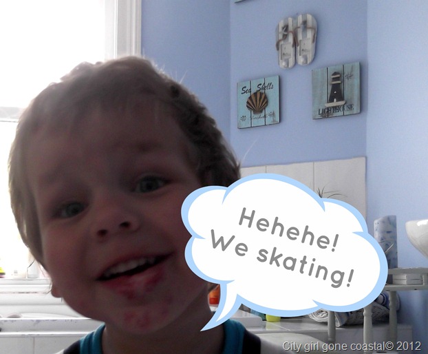 Ethan not looking guilty