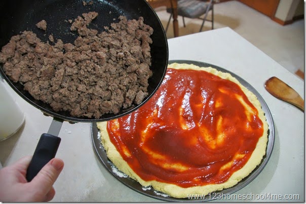 top with taco seasoned gorund beef top with taco seasoned gorund beef