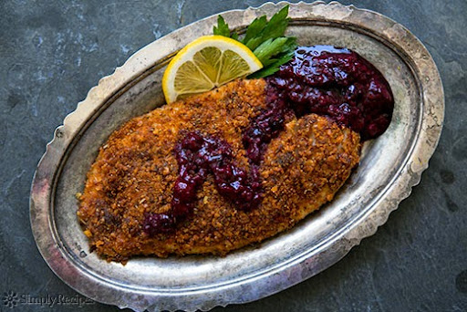 Baked Tilapia with Berry Sauce on Simply Recipes