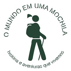o mundo em uma mochila_logo o mundo em uma mochila_logo