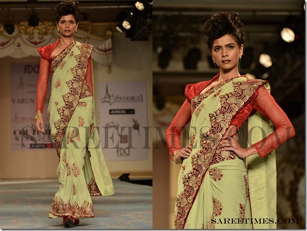 Violet_Designer_Saree