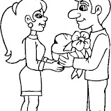 COLOREAR DIBUJOS DE ENAMORADOS